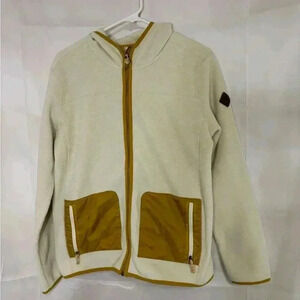 Womens size large vintage burton fleece jacket, .#C611
